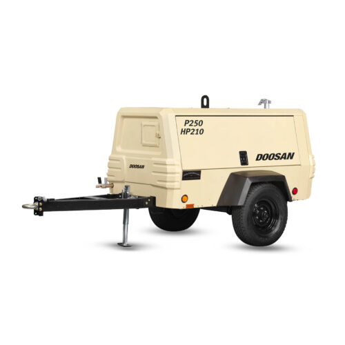 Towable Air Compressor, 250-345 CFM, Diesel Powered