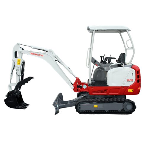 3,000-3,999 lb. Mini Excavator, Zero Tail Swing