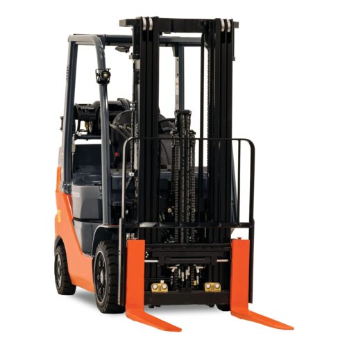 3,000 lb. Gas/LP Warehouse Forklift, Cushion Tires